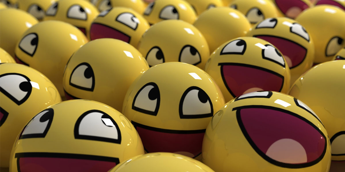 3D Smiley Face Backgrounds