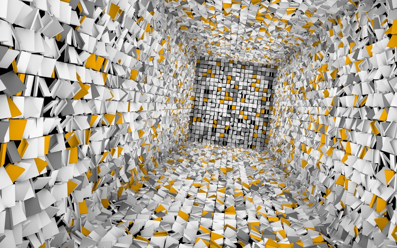 Abstract 3D Cubes Backgrounds