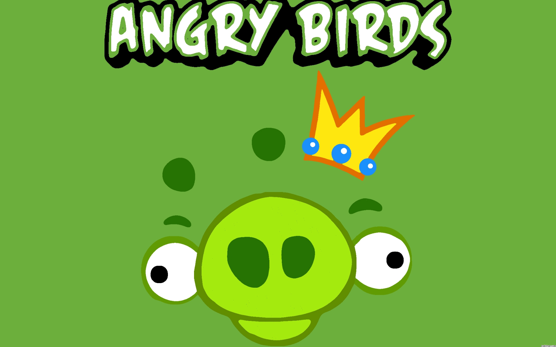Angry Birds Green Pig King