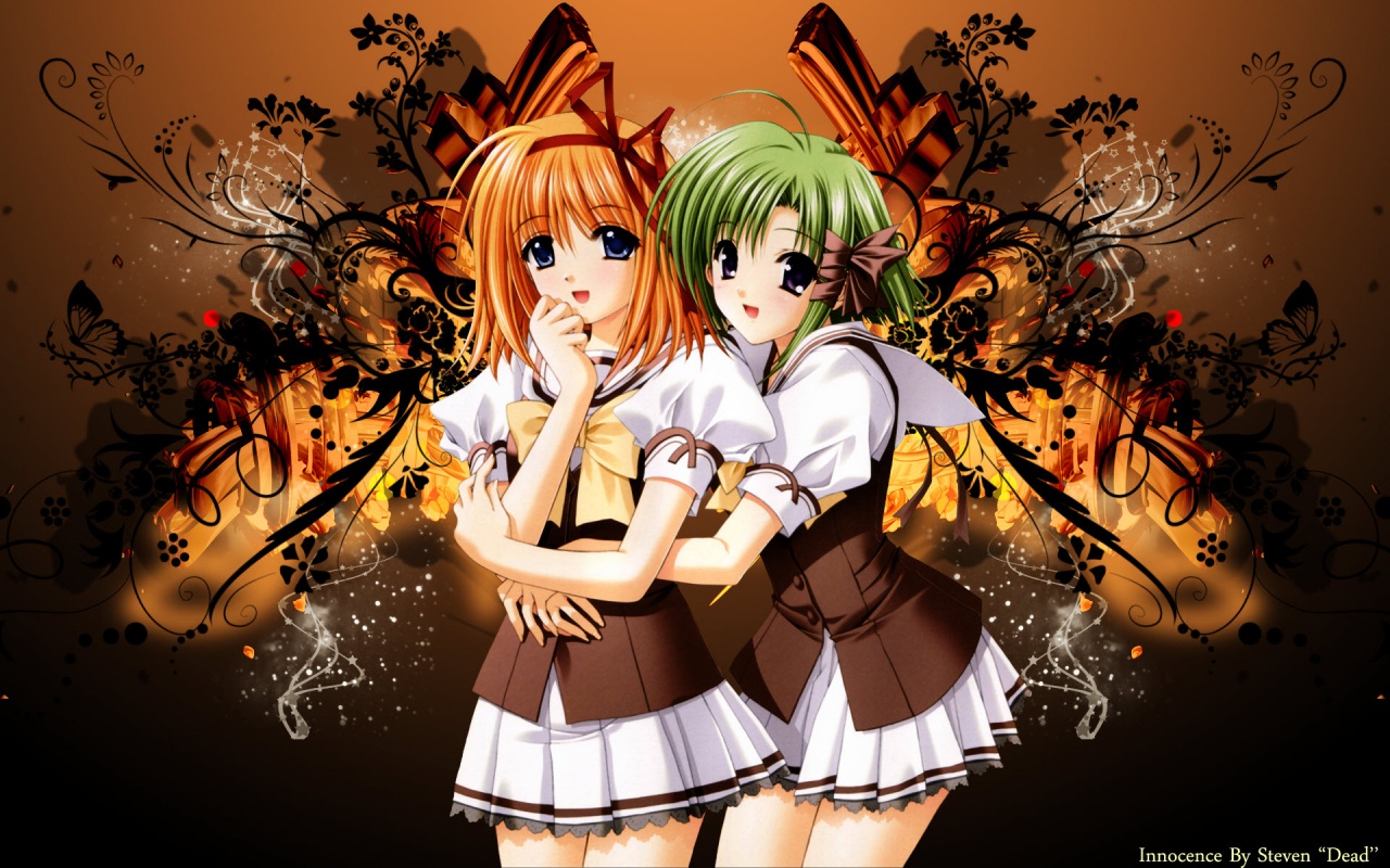 Anime School Girls Backgrounds