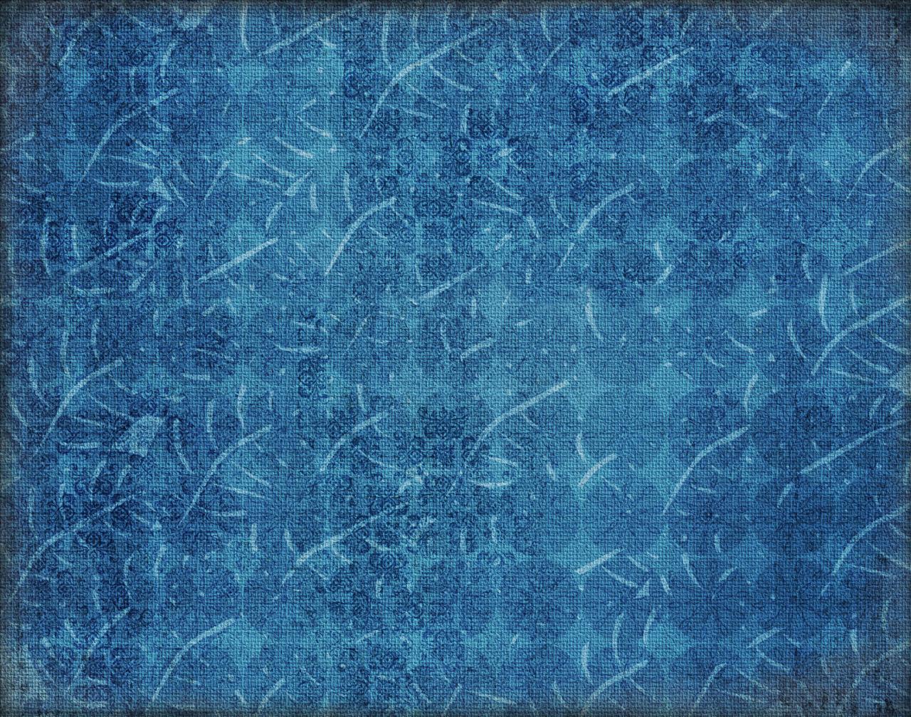 Blue Leaf Wallpaper