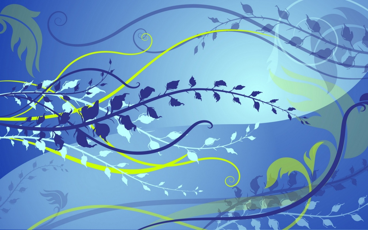 Blue Wind Branch Backgrounds