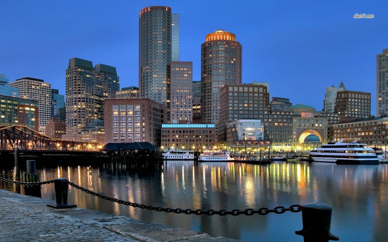 Boston Skyline Backgrounds
