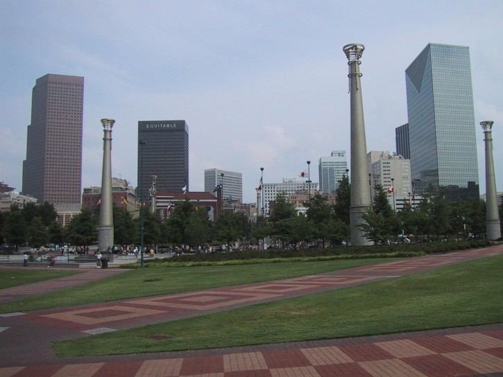 Centenial Olympic Park Downtown Atlanta