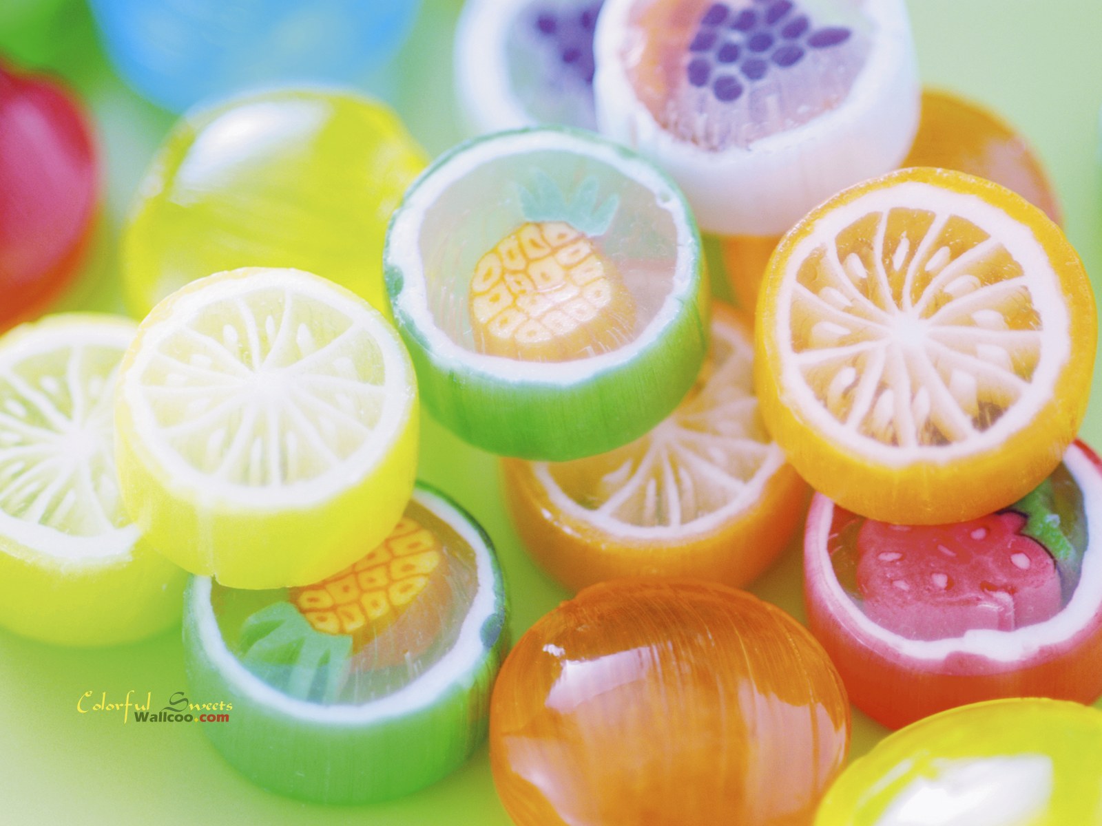 Colorful and Pastel Sweet Candies