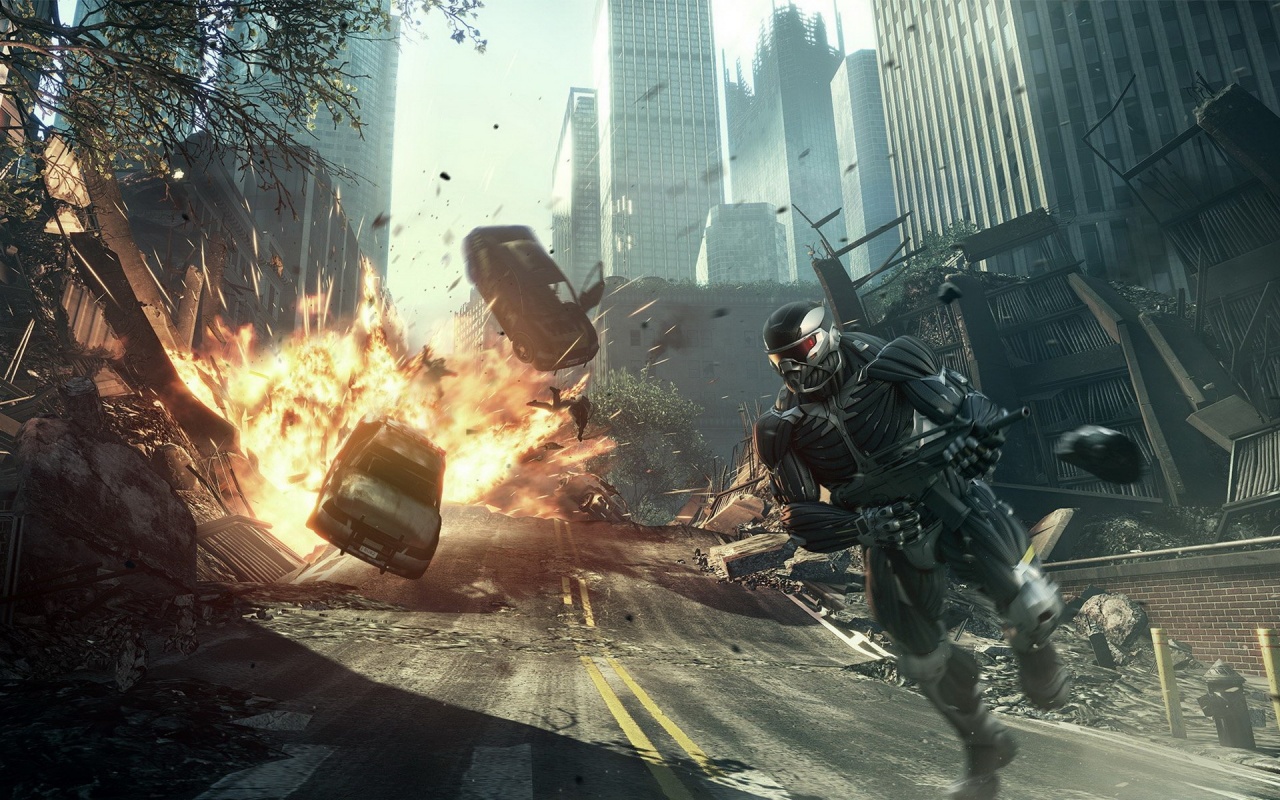 Crysis 2 Game Play Backgrounds