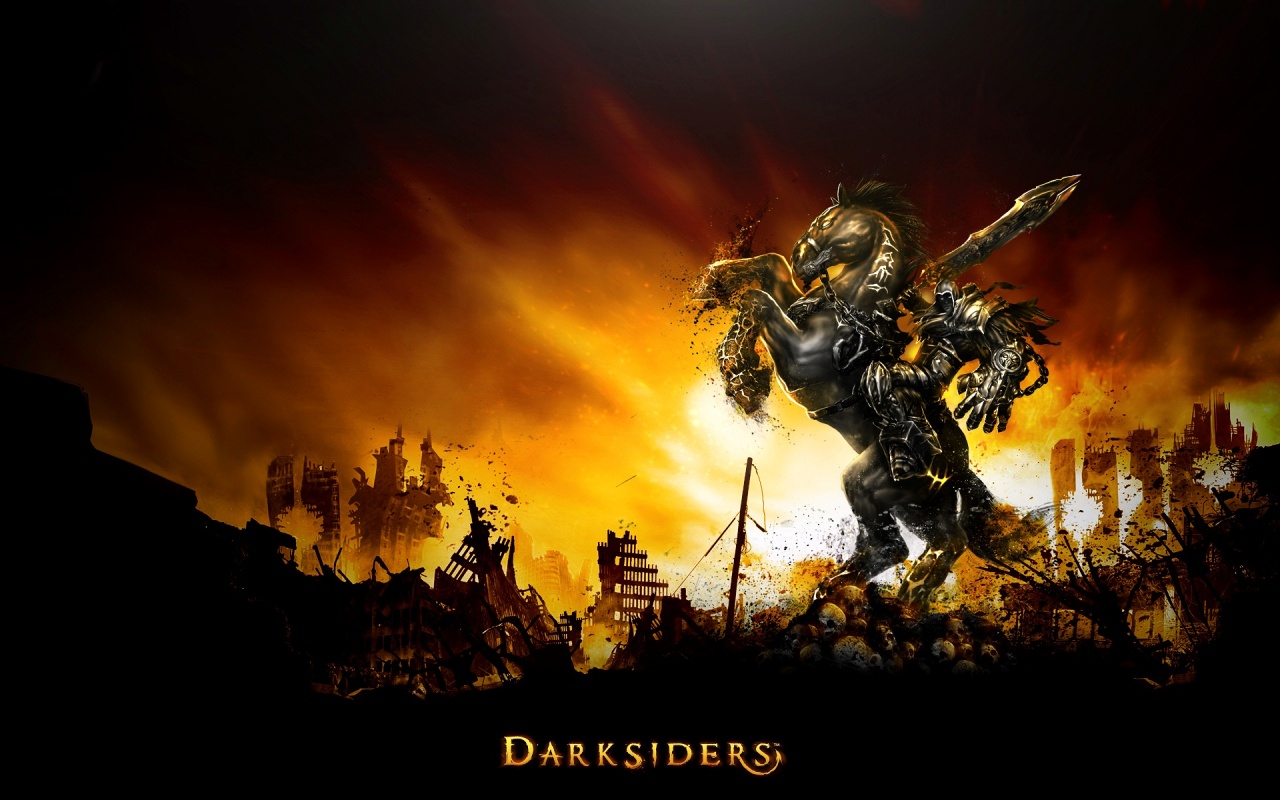 Darksiders Horse Ride Backgrounds
