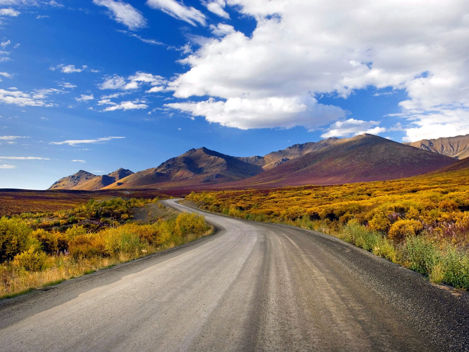 Dempster Highway Yukon Canada Backgrounds