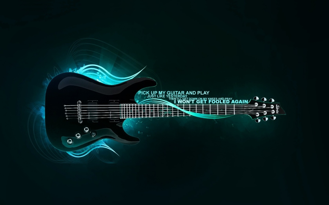 Digital Blue Guitar Play