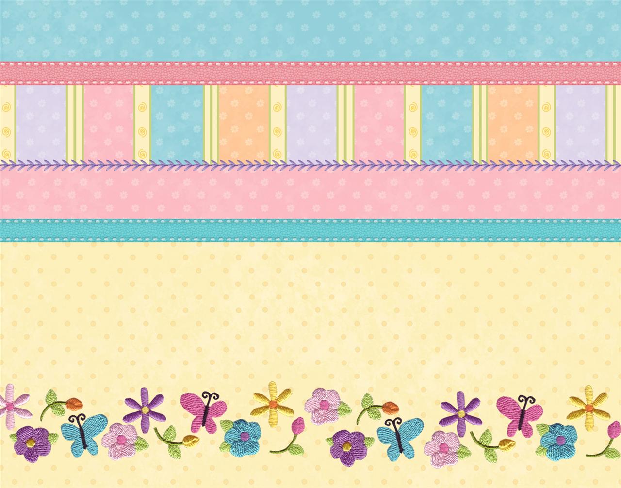 Friends and Flowers Backgrounds
