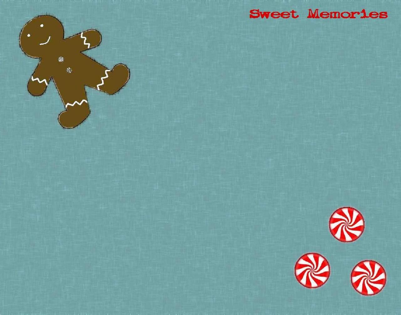 Gingerbread Sweet Backgrounds