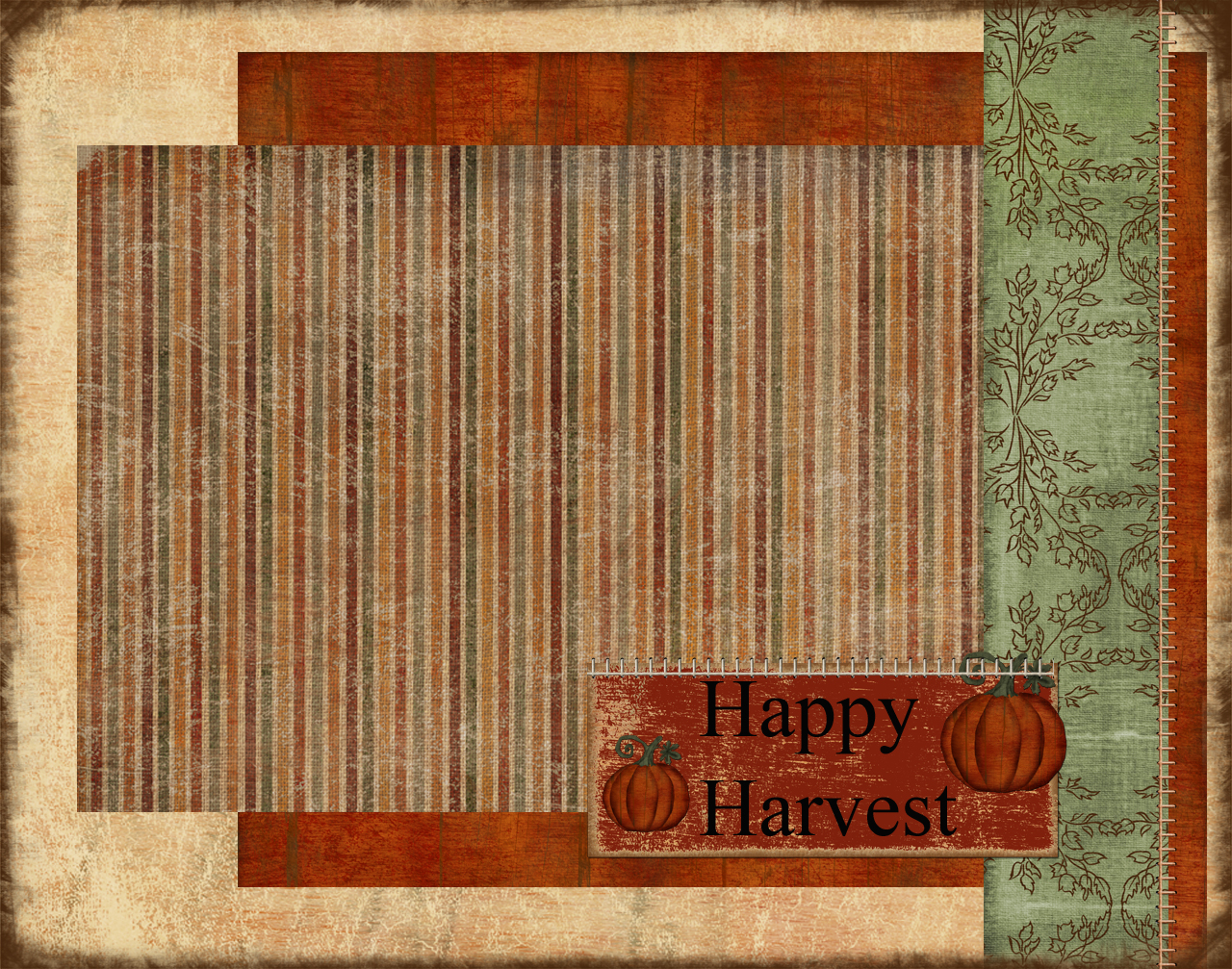 Happy Harvest Backgrounds