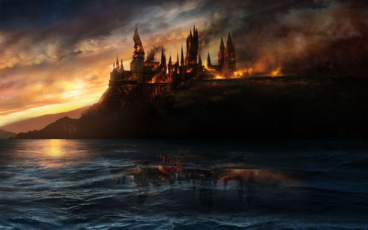 Harry Potter 7 Deathly Hallows Island Backgrounds