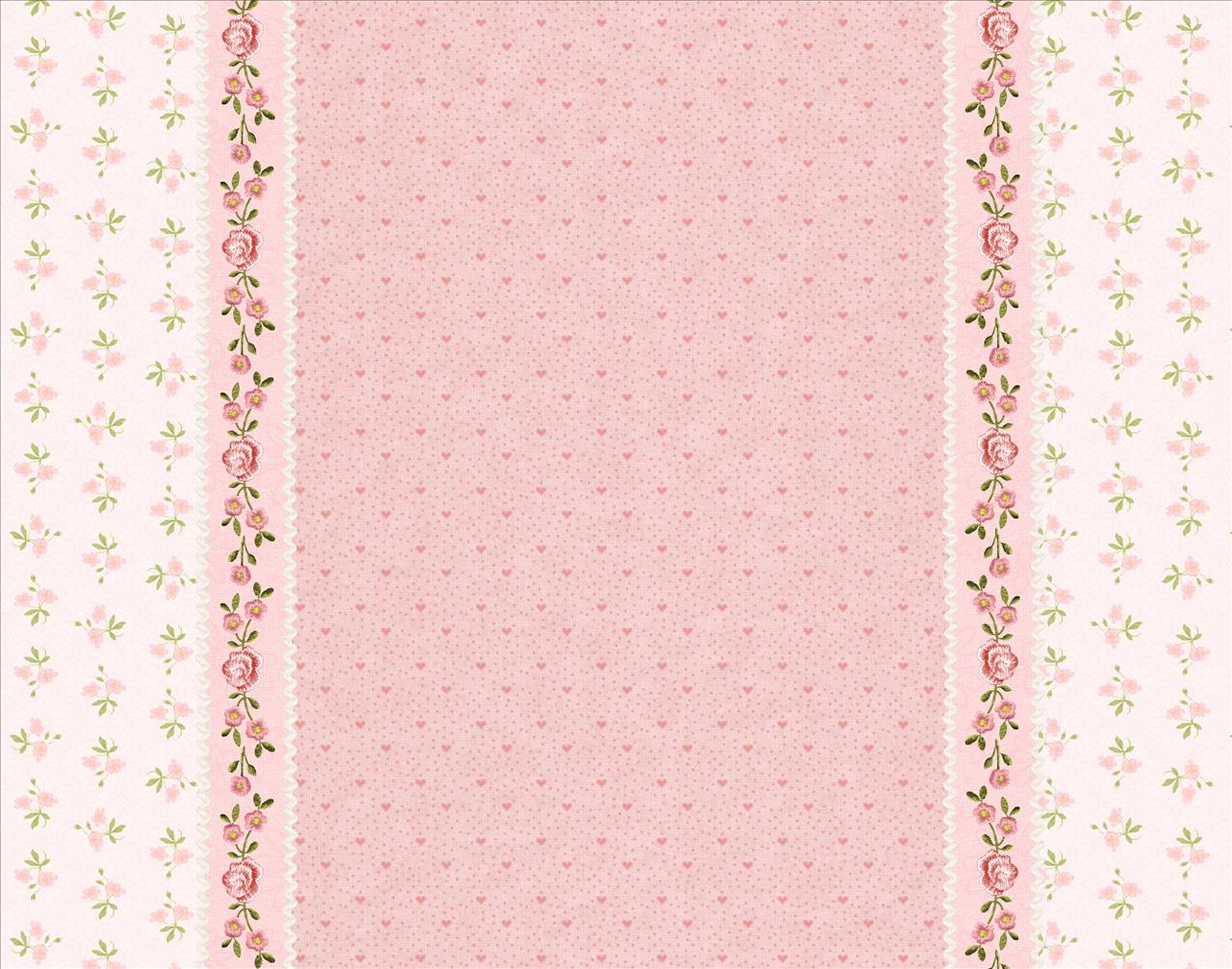 Hearts and Rose Frame Backgrounds
