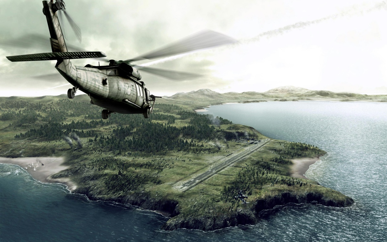 Helicopter Landing Backgrounds
