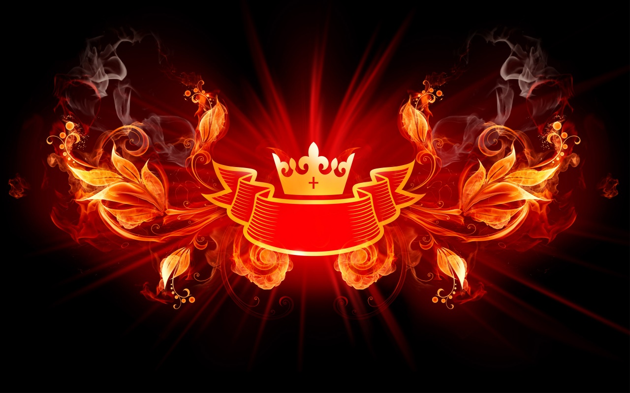 King Of Fire Design Backgrounds