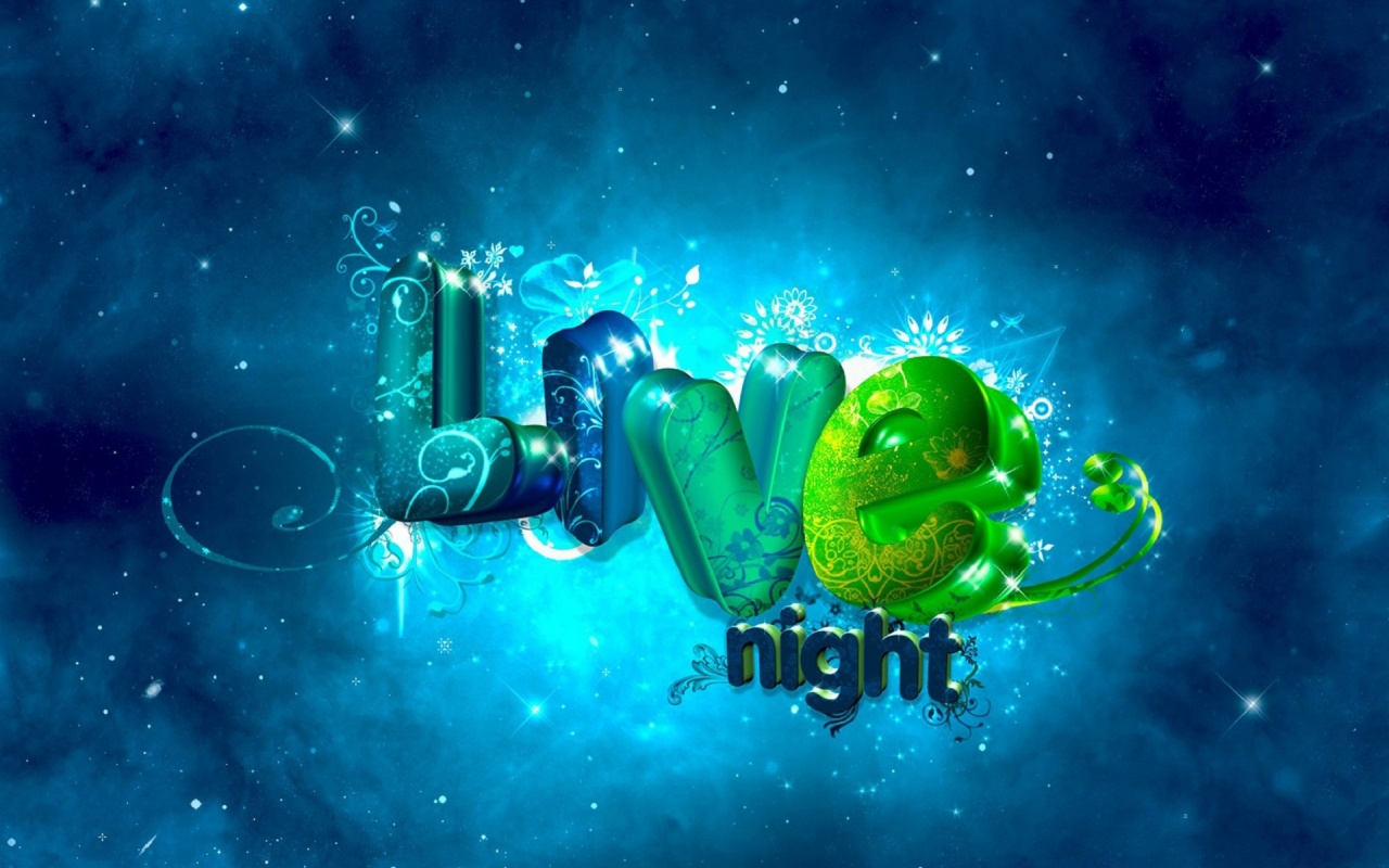 Live Night Digital Graphics Backgrounds