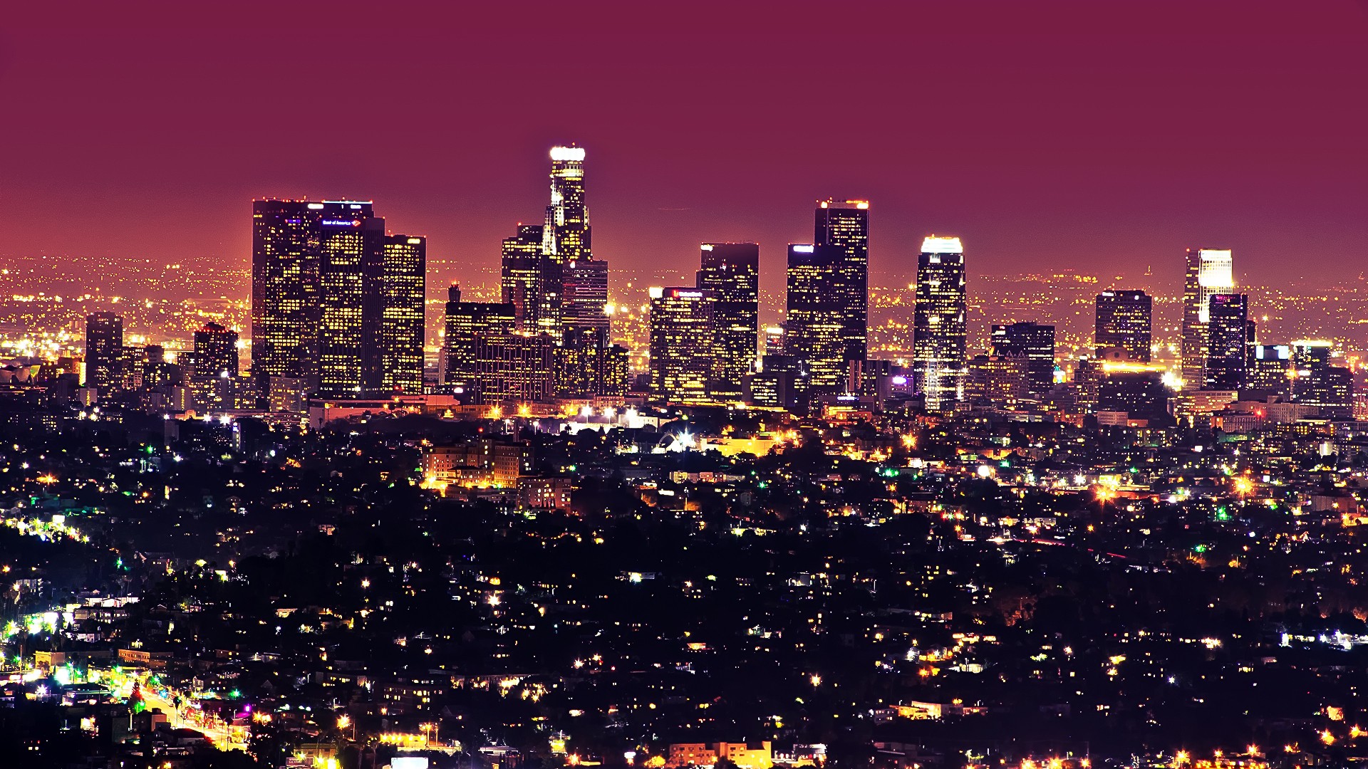 Los Angeles City Backgrounds