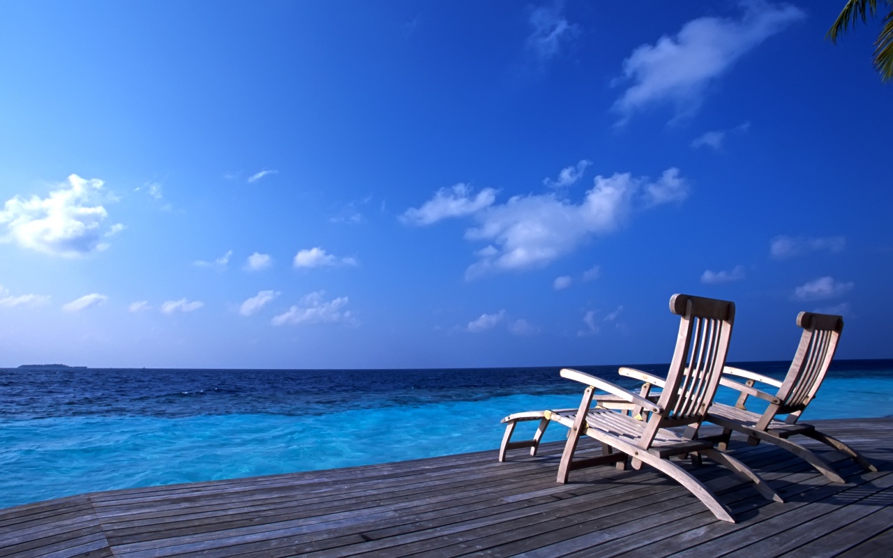 Maldives Aqua Beach Backgrounds
