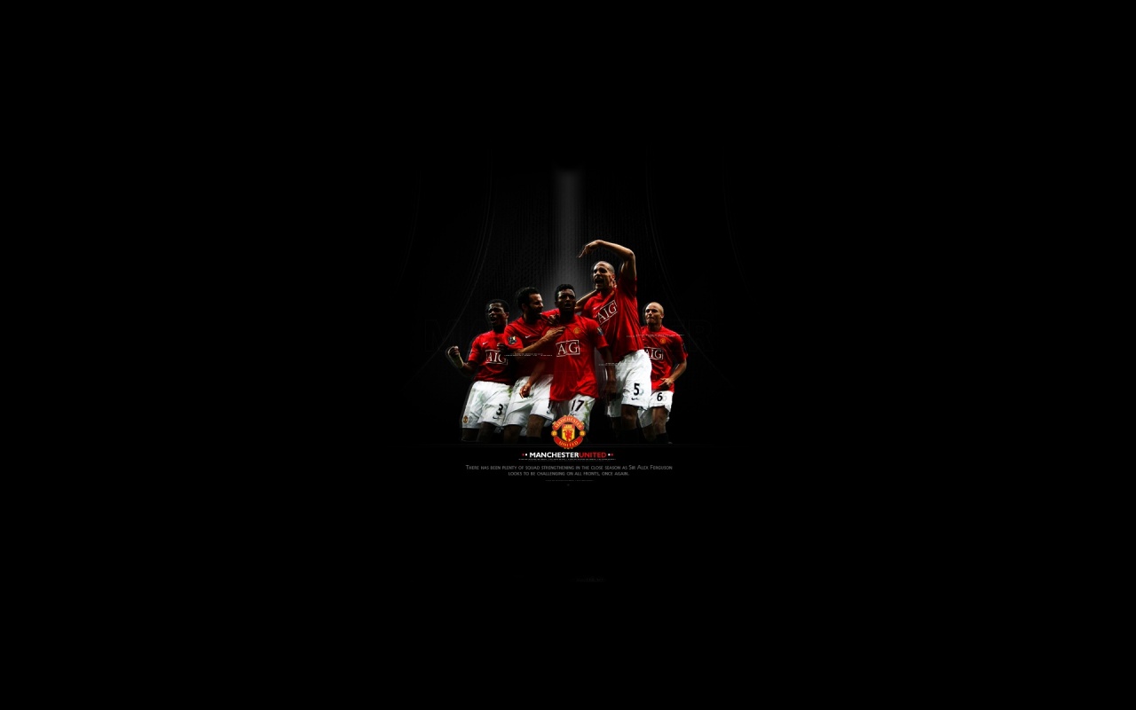 Manchester United Team 2008 Backgrounds