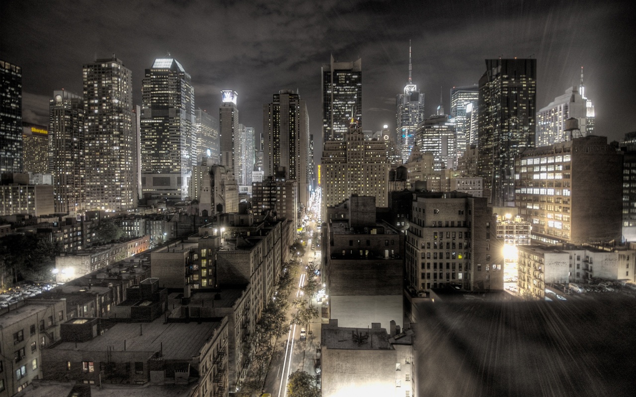 New York City Lights Backgrounds