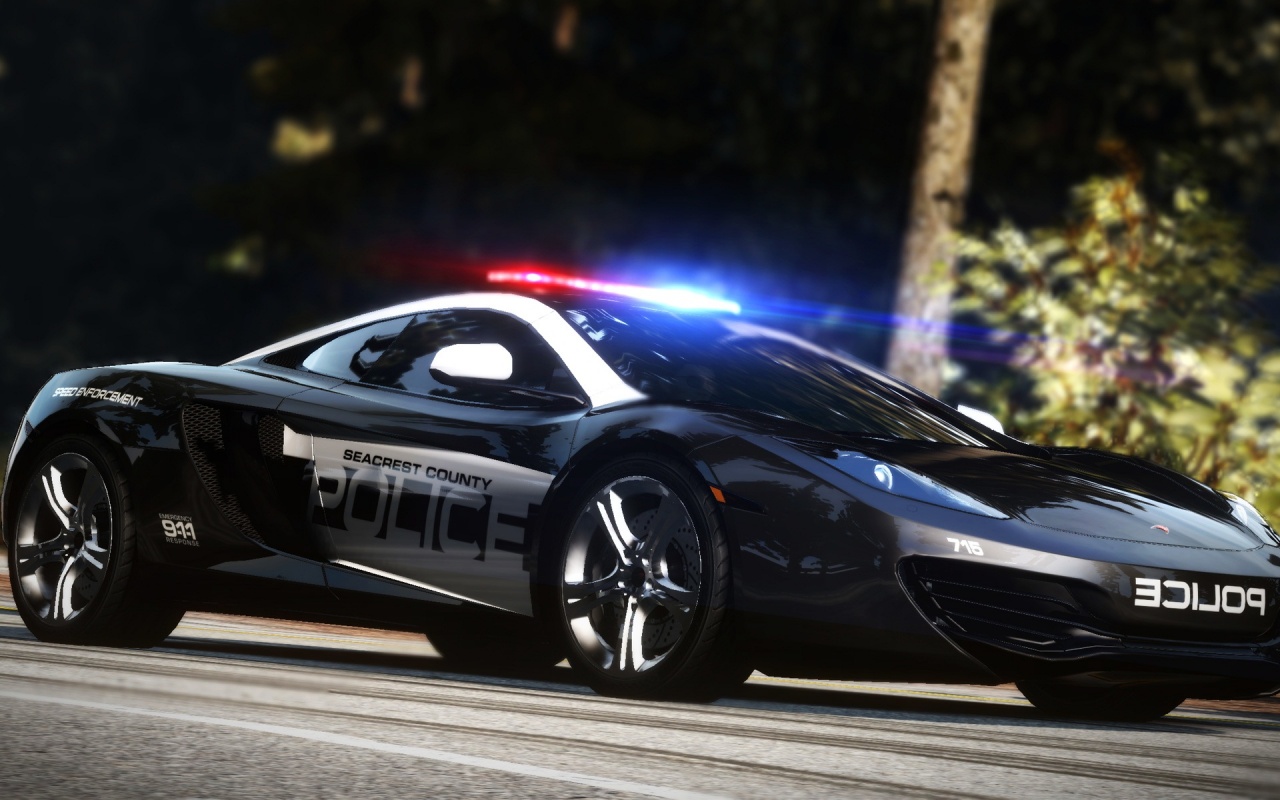 NFS Hot Pursuit High Speed Cop Car Backgrounds