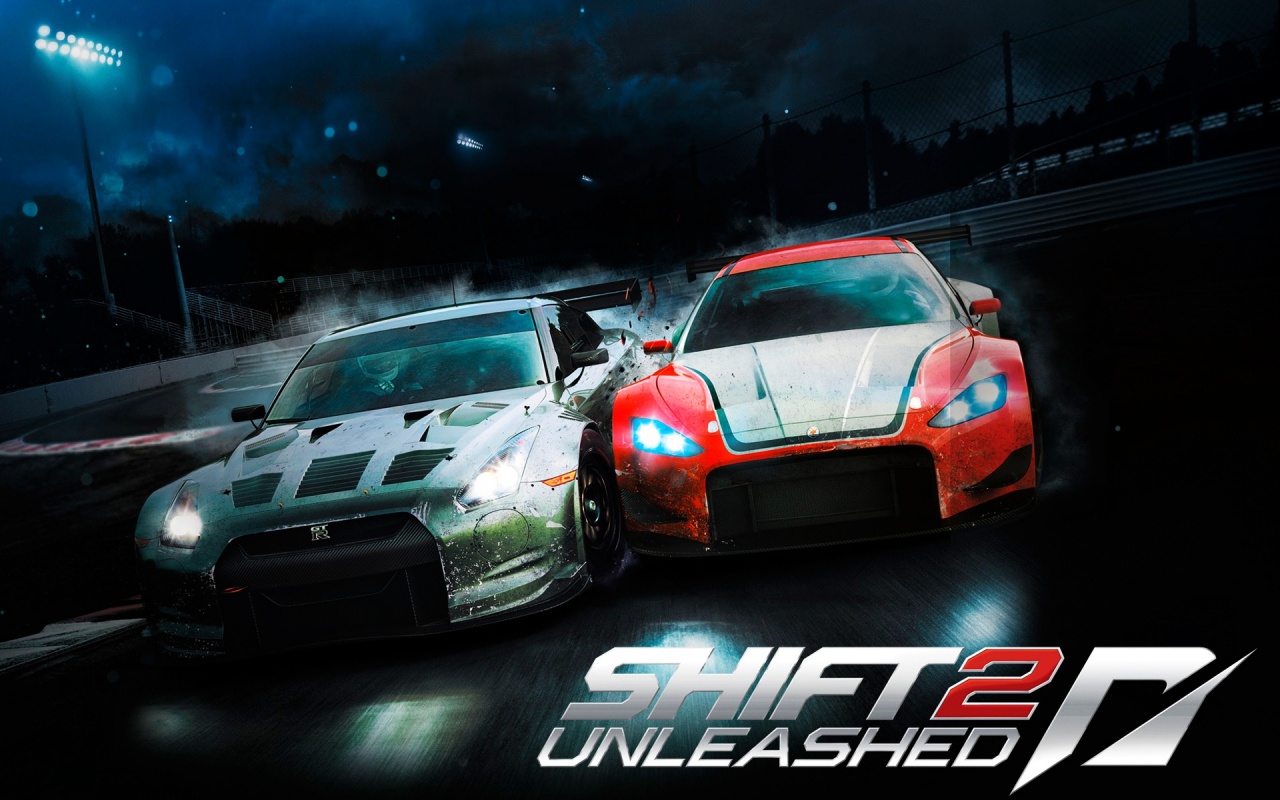 NFS Shift 2 Unleashed Racing Backgrounds