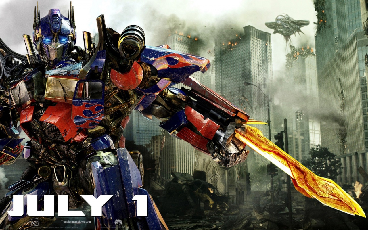 Optimus Prime in Transformers 3 Backgrounds