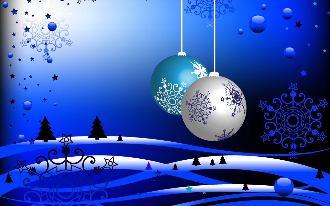 2012 year Pair Christmas Globes Backgrounds