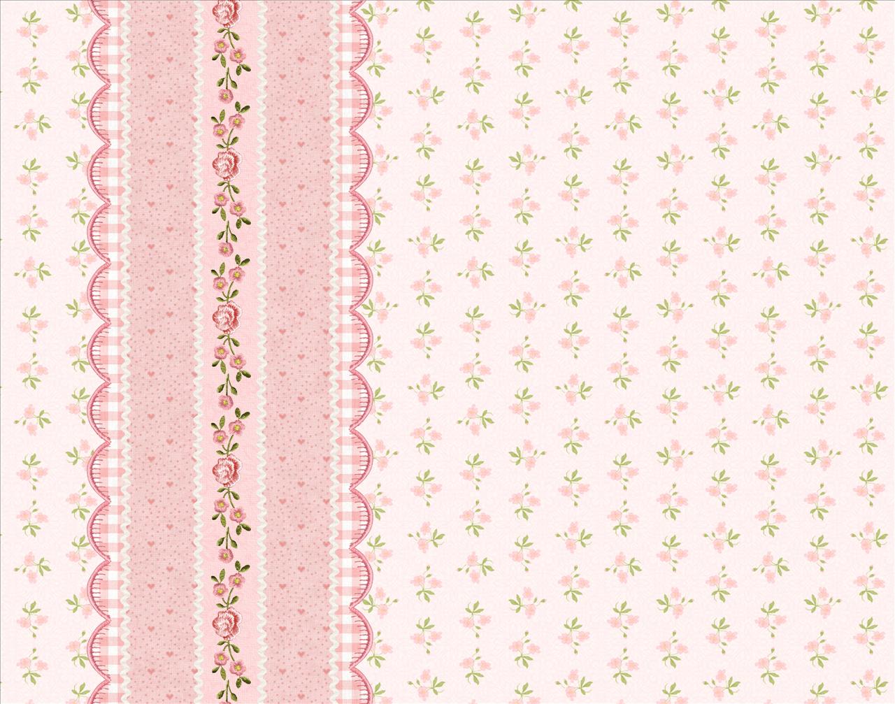 Pink Roses Borders Backgrounds