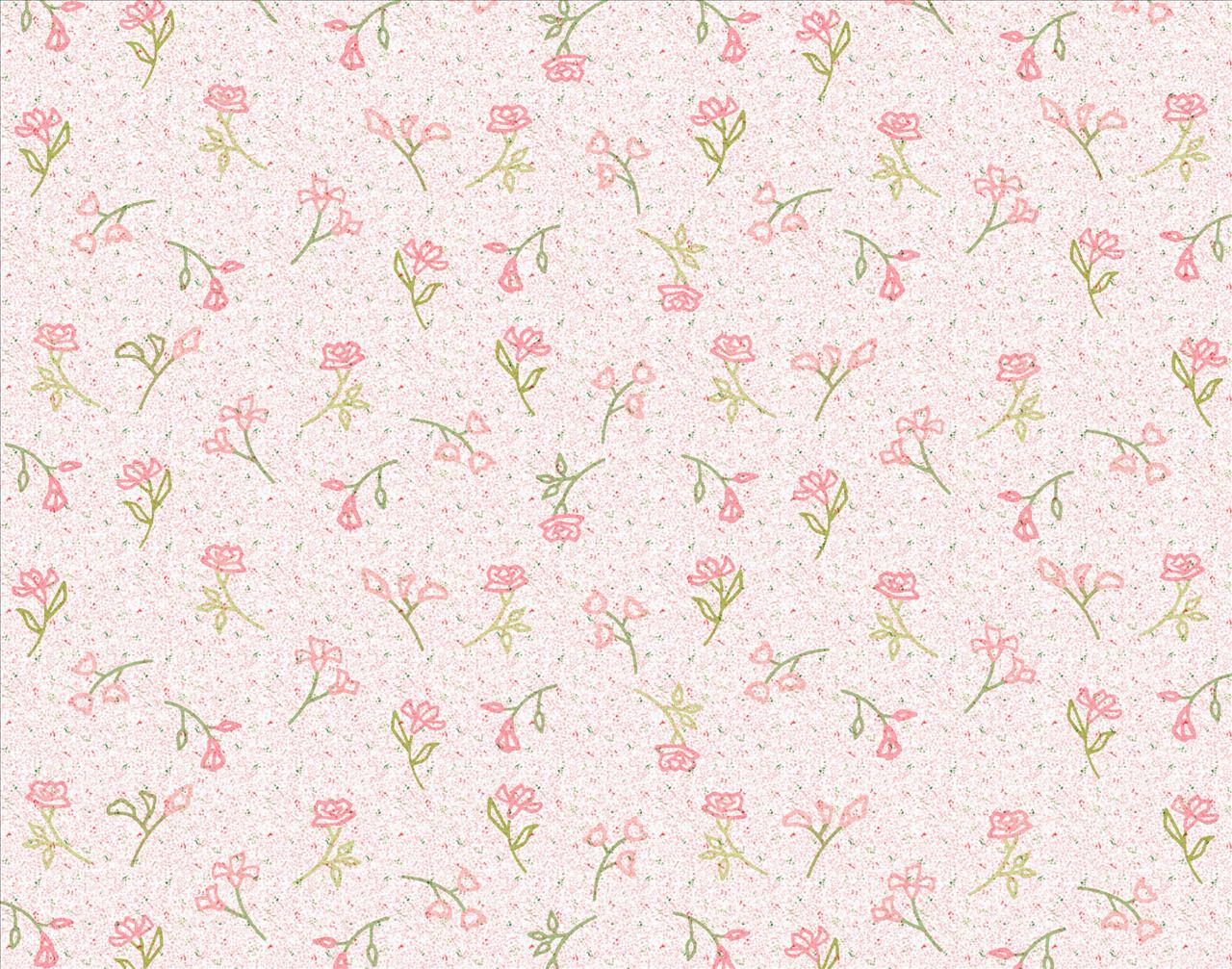 Pink Roses Pattern Backgrounds