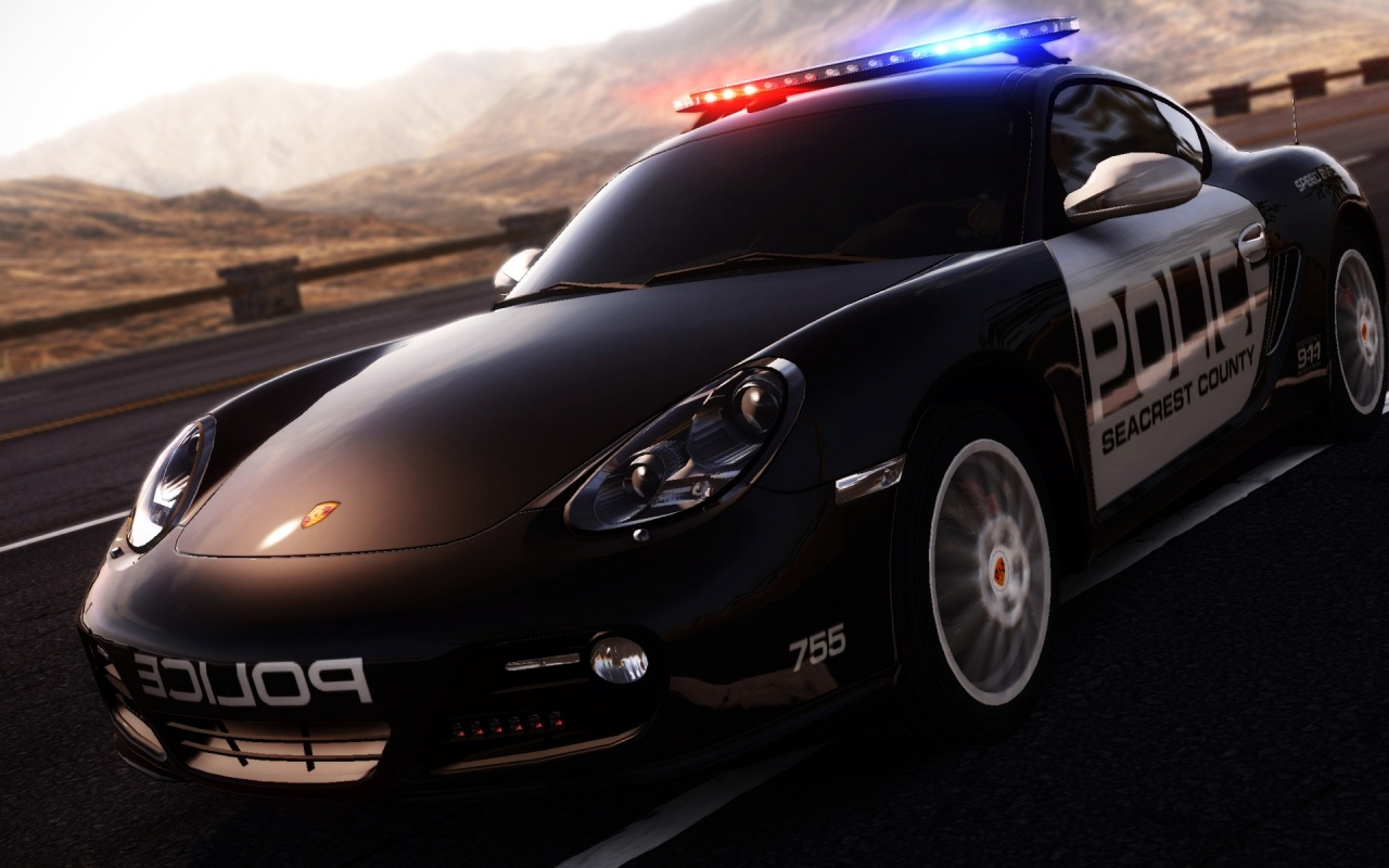 Porsche Cayman Cop Car Nfs Hot Pursuit Backgrounds