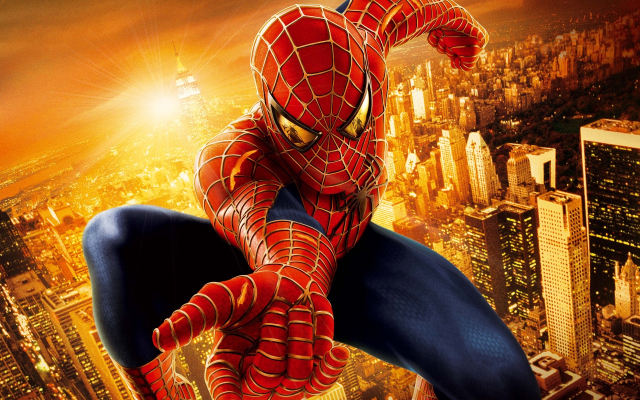 Spider Man On City Towers Backgrounds