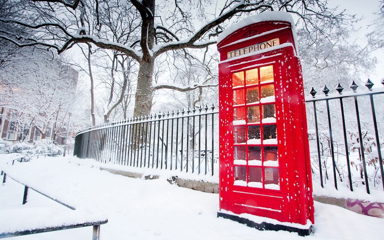 Telephone Booth UK Backgrounds