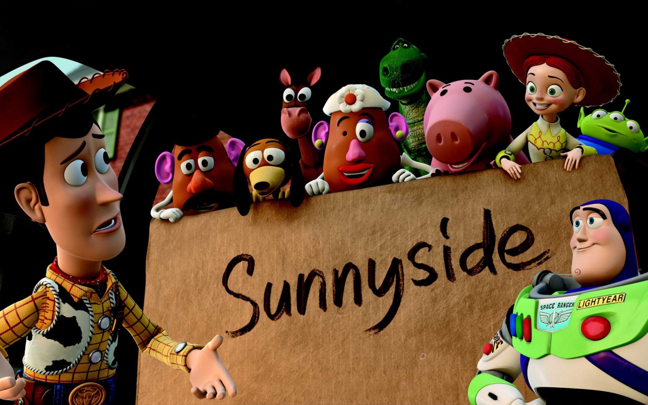 Toy Story 3 Sunny Side Backgrounds