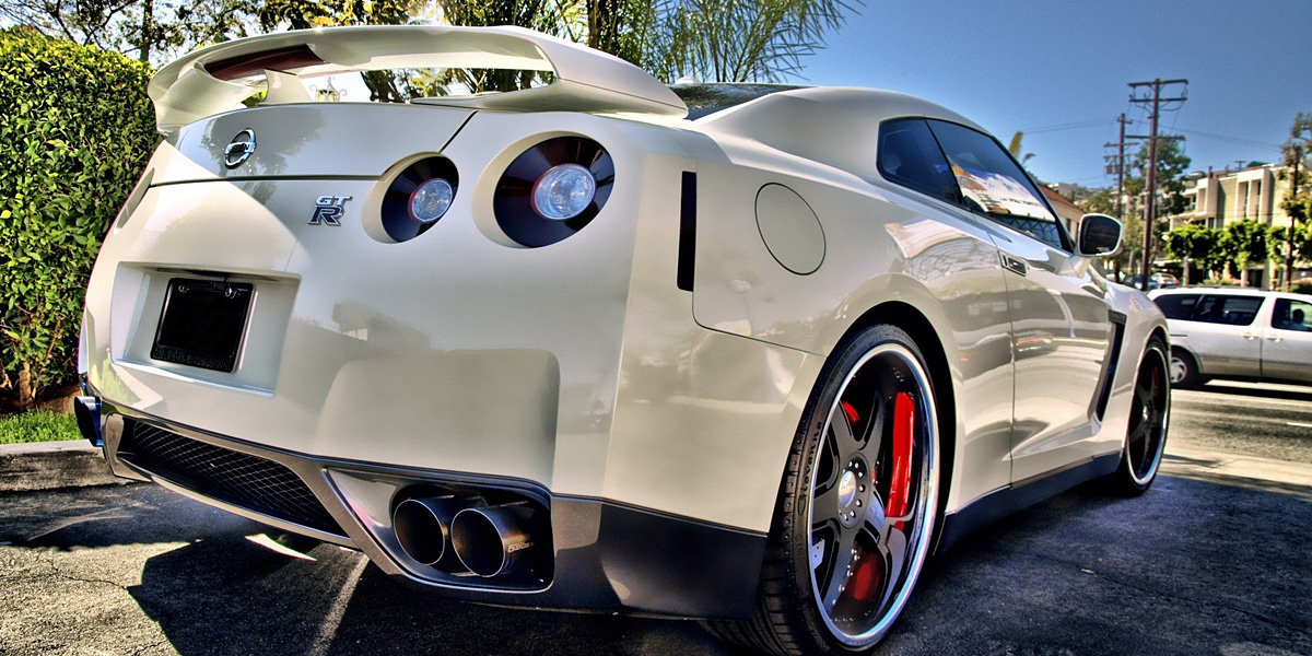 White Nissan Car Backgrounds