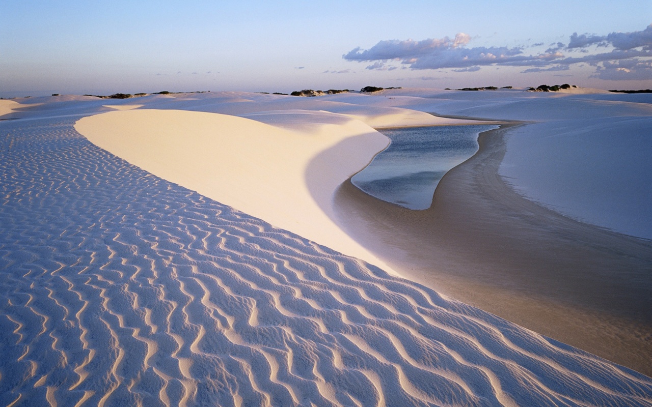 White Sandy dunes Backgrounds