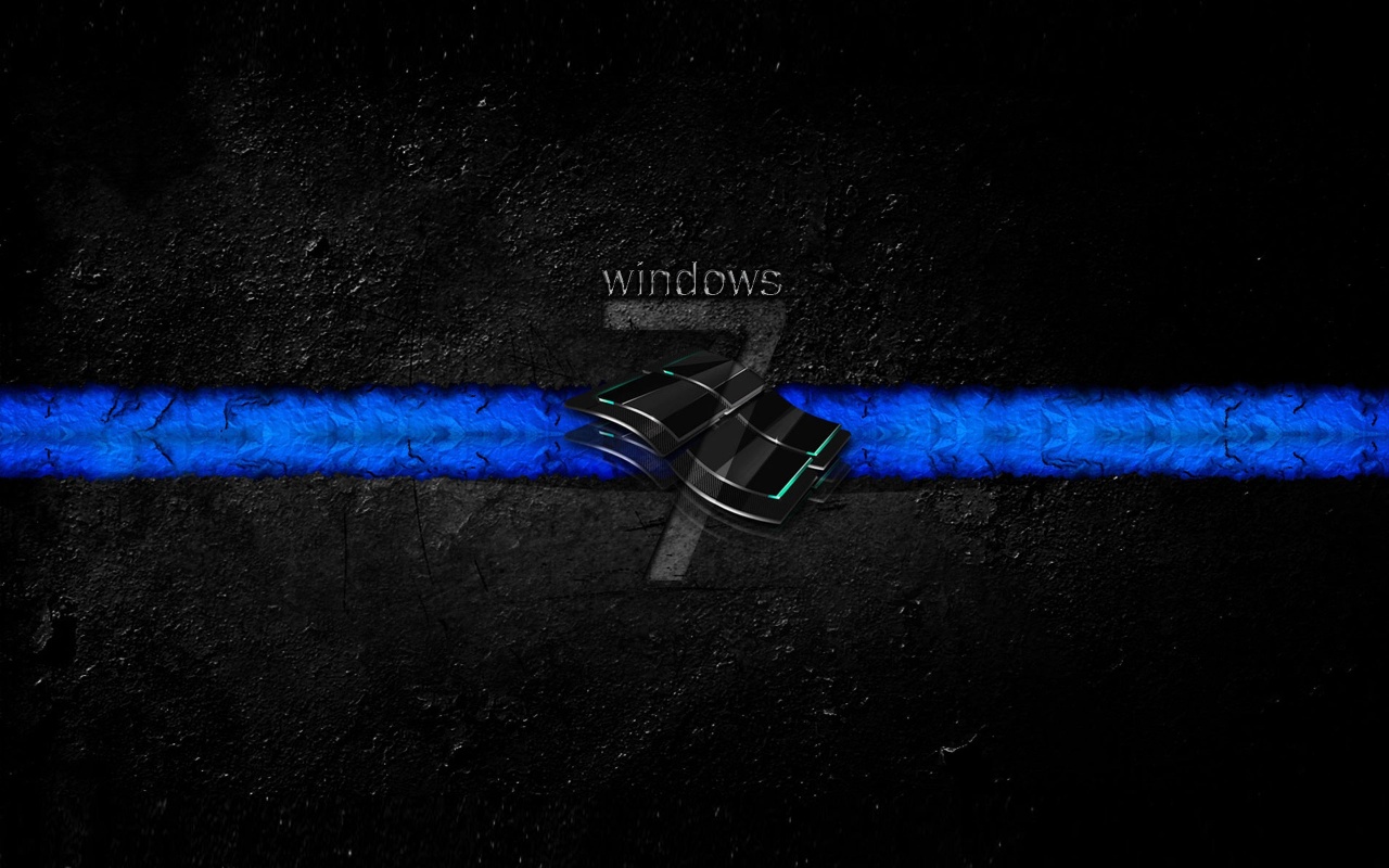 Windows 7 Black Edition Backgrounds