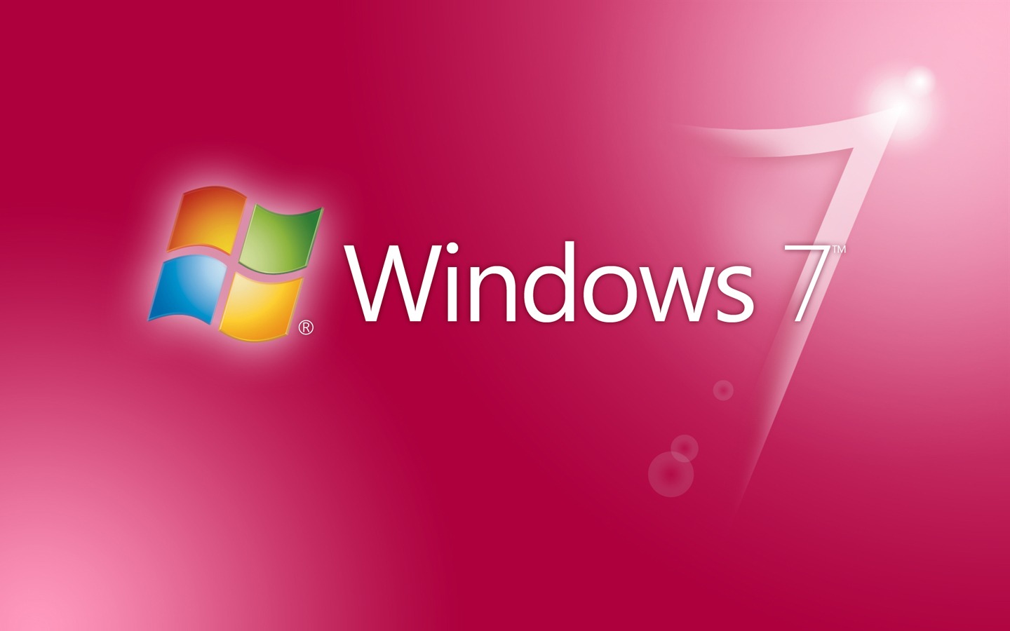 Windows 7 Logo Abstract