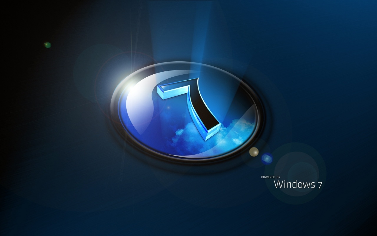Windows 7 Rays Backgrounds