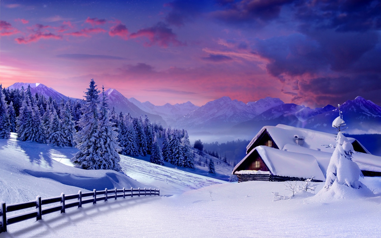 Winter Snow Home Backgrounds