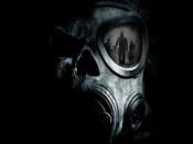 Apocalypse Gas Mask Reflection Backgrounds