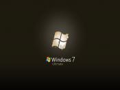 Brown Windows7 Ultimate Backgrounds