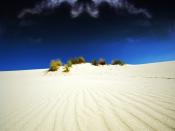 Clear White Desert Sand Backgrounds