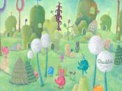 Cute Pastel Cartoon Character Backgrounds