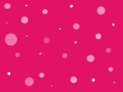 Dark pink with bubbles Backgrounds