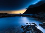 Deep Blue Night By Lowe Rehnberg Backgrounds