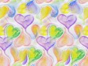 Hearts and Dots Backgrounds