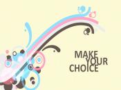 Make Your Choice Floral Backgrounds