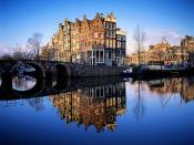 Netherlands Grachten van Amsterdam Backgrounds